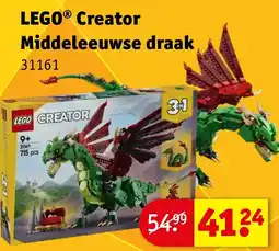 Kruidvat LEGO Creator Middeleeuwse draak aanbieding