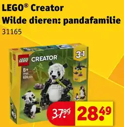 Kruidvat LEGO Creator Wilde dieren: pandafamilie aanbieding