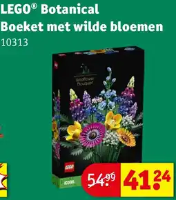 Kruidvat LEGO Botanical Boeket met wilde bloemen 10313 aanbieding