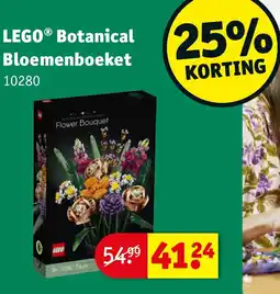 Kruidvat LEGO Botanical Bloemenboeket aanbieding