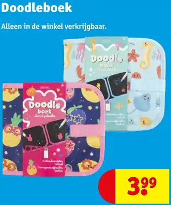 Kruidvat Doodleboek aanbieding