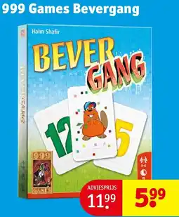 Kruidvat 999 Games Bevergang aanbieding