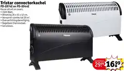 Kruidvat Tristar convectorkachel PD-8974E en PD-8944E aanbieding