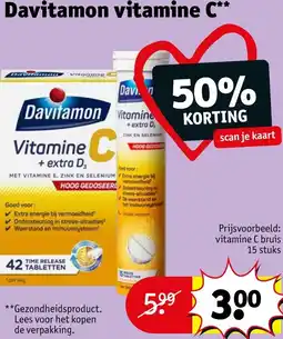 Kruidvat Davitamon vitamine C aanbieding