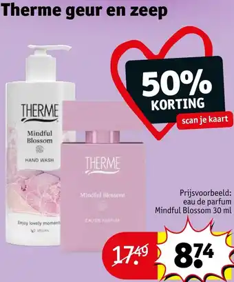 Kruidvat Therme geur en zeep aanbieding