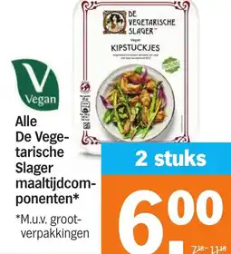 Albert Heijn Alle De Vegetarische Slager maaltijdcomponenten aanbieding