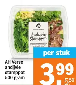 Albert Heijn AH Verse andijvie stamppot aanbieding