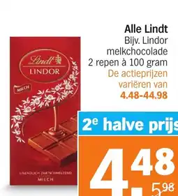 Albert Heijn Alle Lindt aanbieding