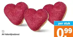 Albert Heijn AH Valentijnsdonut aanbieding