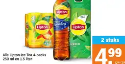 Albert Heijn Alle Lipton Ice Tea aanbieding