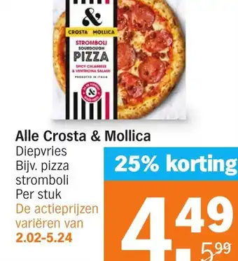 Albert Heijn Alle Crosta & Mollica aanbieding