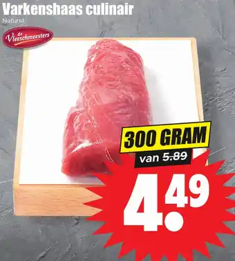 Dirk Varkenshaas culinair aanbieding