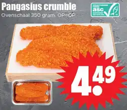 Dirk Pangasius crumble aanbieding