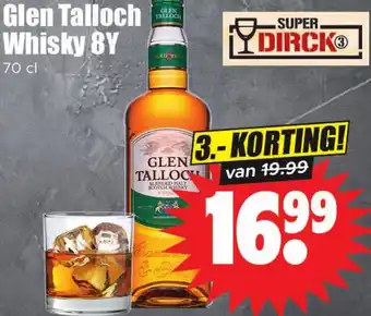 Dirk Glen Talloch Whisky 8Y aanbieding