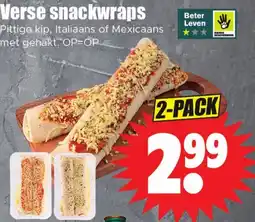 Dirk Verse snackwraps aanbieding