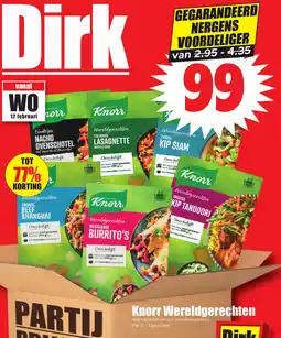 Dirk Knorr Wereldgerechten aanbieding