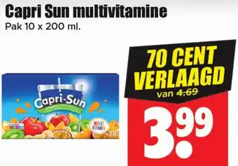 Dirk Capri Sun multivitamine aanbieding