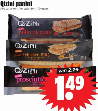 Dirk Qizini panini aanbieding