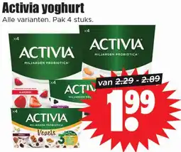 Dirk Activia yoghurt aanbieding