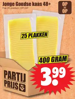 Dirk Jonge Goudse kaas 48+ aanbieding