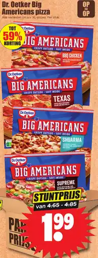 Dirk Dr. Oetker Big Americans pizza aanbieding