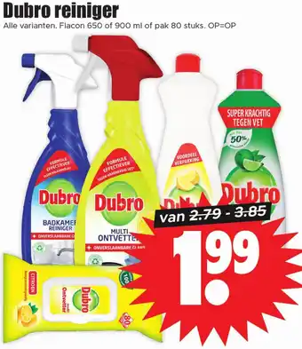 Dirk Dubro reiniger aanbieding