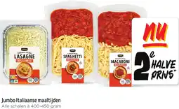 Jumbo Jumbo Italiaanse maaltijden aanbieding