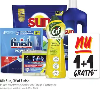 Jumbo Alle Sun, Cif of Finish aanbieding