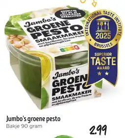 Jumbo Jumbo's groene pesto aanbieding