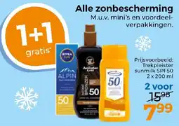 Trekpleister Alle zonbescherming aanbieding