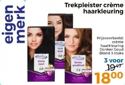 Trekpleister Trekpleister crème haarkleuring aanbieding