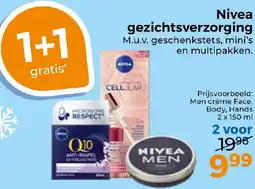 Trekpleister Nivea gezichtsverzorging aanbieding