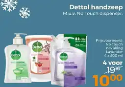 Trekpleister Dettol handzeep aanbieding