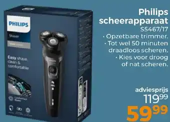 Trekpleister Philips scheerapparaat aanbieding