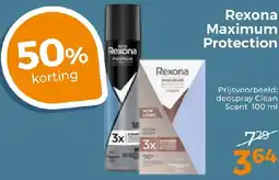 Trekpleister Rexona Maximum Protection aanbieding