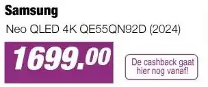 EP Beerepoot Neo QLED 4K QE55QN92D (2024) aanbieding