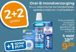 Trekpleister Oral-B mondverzorging aanbieding