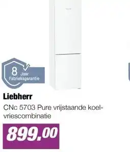 EP Beerepoot CNc 5703 Pure vrijstaande koel-vriescombinatie aanbieding