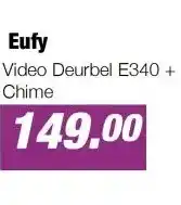 EP Beerepoot Video Deurbel E340 + Chime aanbieding