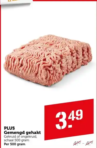 Coop PLUS Gemengd gehakt aanbieding