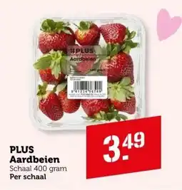 Coop PLUS Aardbeien aanbieding