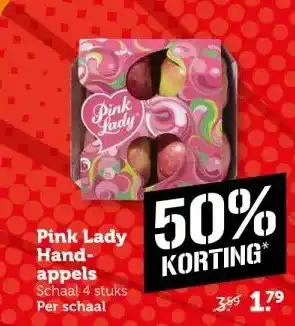 Coop Pink Lady Hand- appels aanbieding