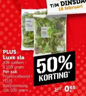 Coop PLUS Luxe sla aanbieding