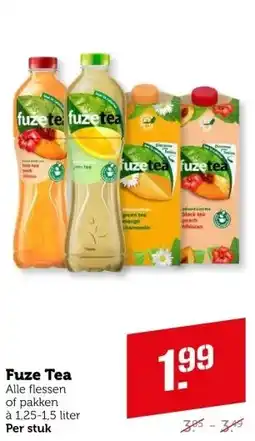 Coop Fuze Tea aanbieding