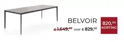 Baenks BELVOIR aanbieding