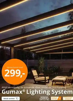 Tuinmaximaal Gumax® Lighting System aanbieding