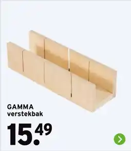 GAMMA GAMMA verstekbak aanbieding