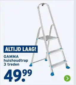 GAMMA GAMMA huishoudtrap 3 treden aanbieding