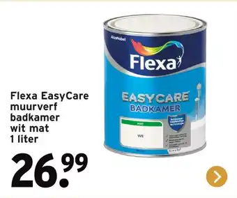 GAMMA Flexa EasyCare muurverf badkamer wit mat aanbieding