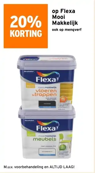 GAMMA Op Flexa Mooi Makkelijk aanbieding